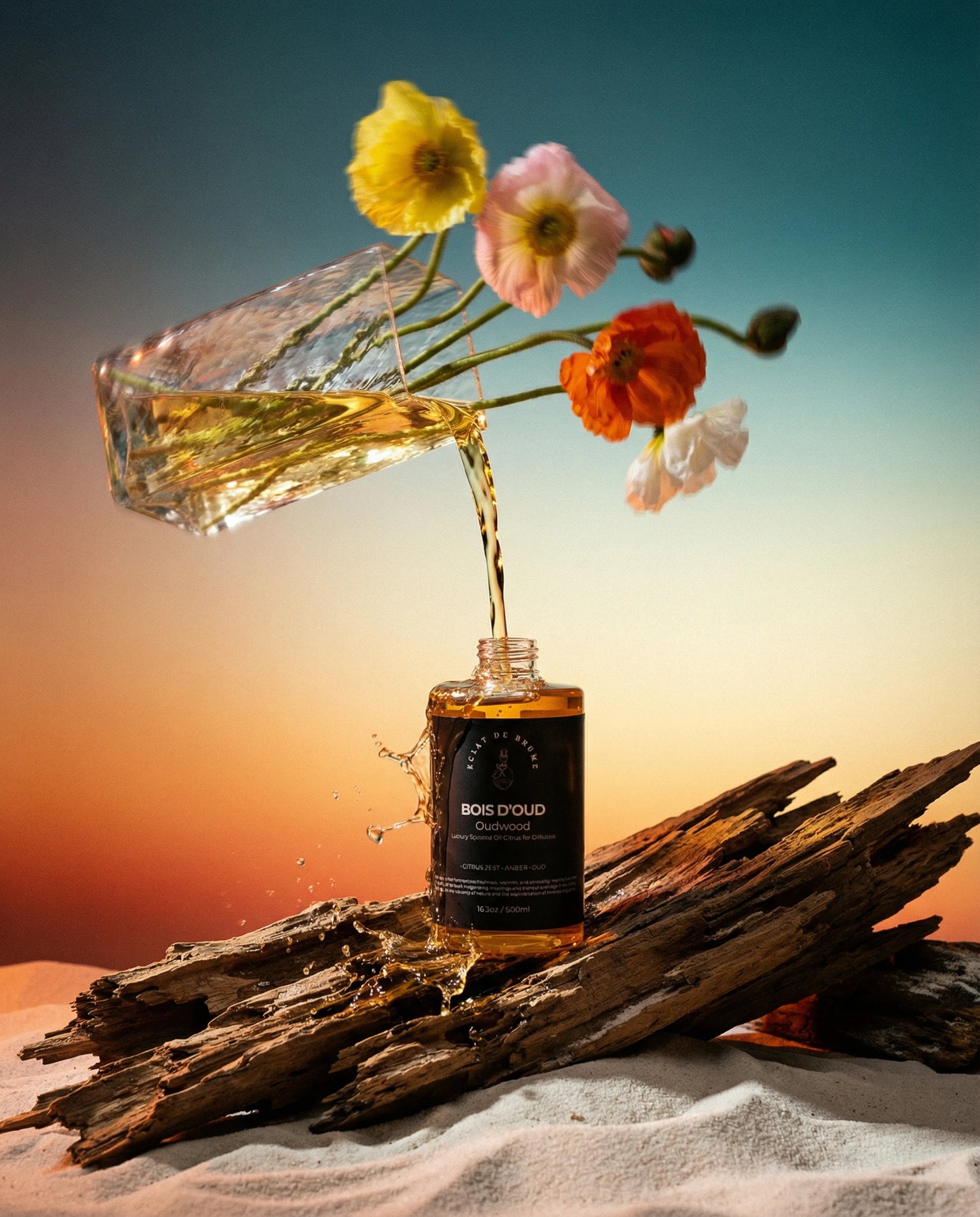 Bois d’Oud/Oudwood/Agarwood: Citrus Zest, Amber, Musk
