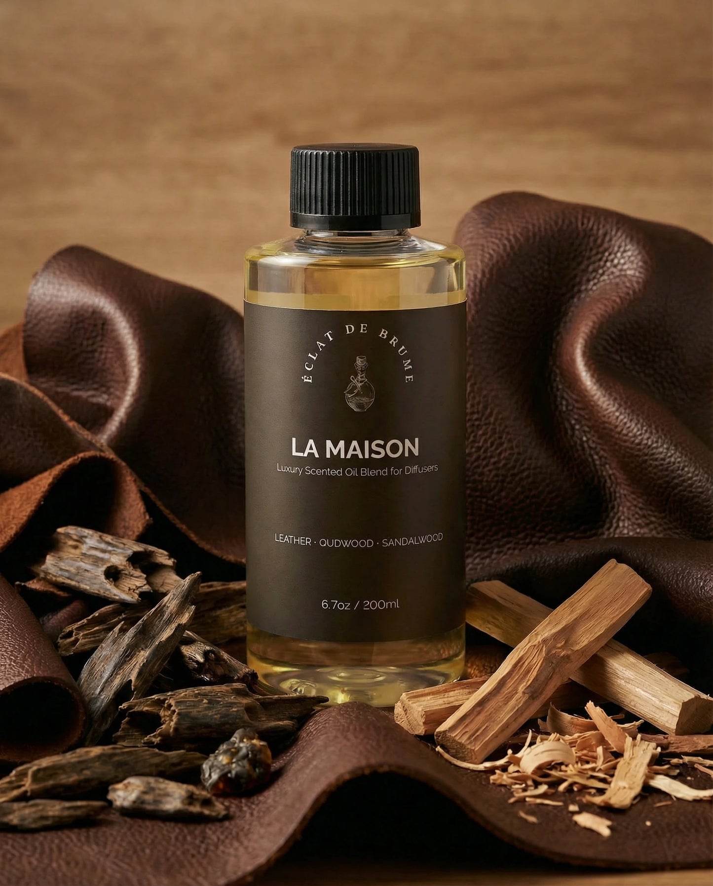 La Maison: Leather, Oudwood, Sandalwood - Inspired by Miami Beach 1 Hotel