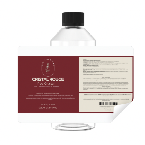 Cristal Rouge/Red Crystal: Jasmine, Bergamot, Vanilla - Inspired by Baccarat Rouge 540